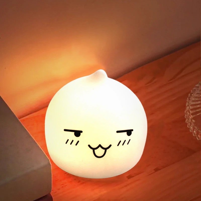 Bluejw Soft Silicone Kids Night Light, Dimmable Rechargeable Baby Night Lights for Kids, Night Light Lamp - Gifts for Boys & Girls - Image 5